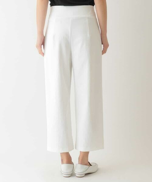 HIROKO BIS / ヒロコビス その他パンツ | 【接触冷感/吸汗速乾】ドライストレッチワイドプルオンパンツ /洗濯機で洗える | 詳細2