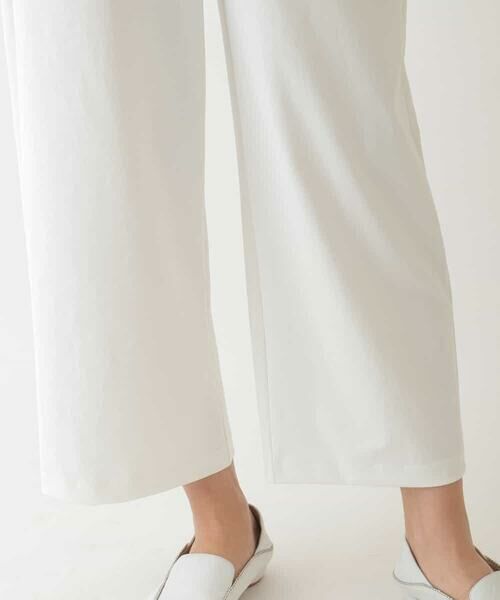 HIROKO BIS / ヒロコビス その他パンツ | 【接触冷感/吸汗速乾】ドライストレッチワイドプルオンパンツ /洗濯機で洗える | 詳細5