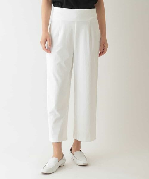 HIROKO BIS / ヒロコビス その他パンツ | 【接触冷感/吸汗速乾】ドライストレッチワイドプルオンパンツ /洗濯機で洗える | 詳細7