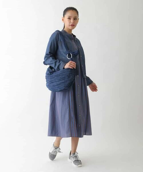 HIROKO BIS / ヒロコビス セットアップ | ステッチポイントデニムジャケット /洗える | 詳細14