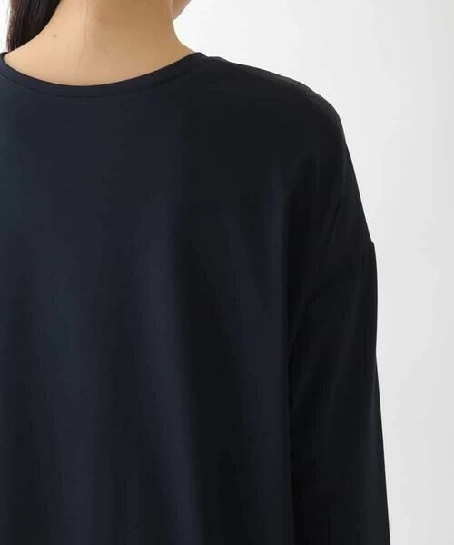 HIROKO BIS / ヒロコビス カットソー | アートプリント切り替えデザインプルオーバー /洗える | 詳細5