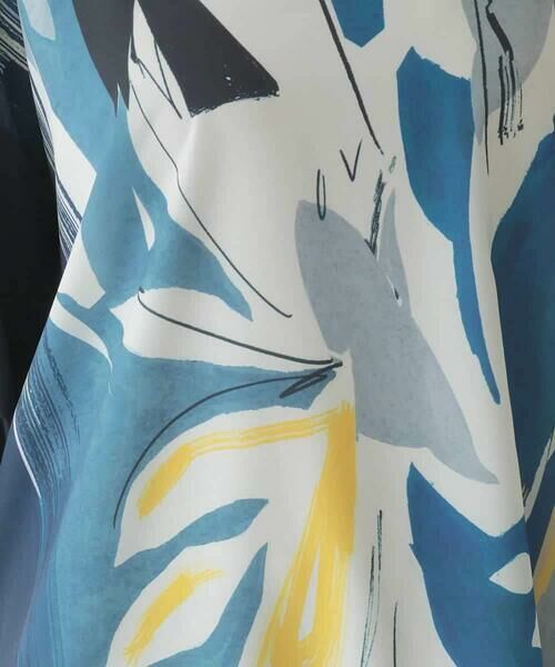 HIROKO BIS / ヒロコビス チュニック | アートプリント切り替えデザインチュニック /洗える | 詳細7