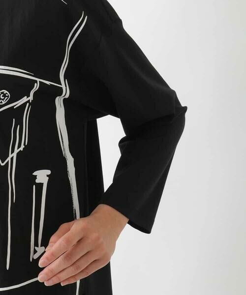 HIROKO BIS / ヒロコビス カットソー | Gジャンプリントデザインプルオーバー /洗える | 詳細5