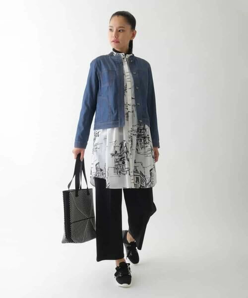 HIROKO BIS / ヒロコビス ショート・ハーフ・半端丈パンツ | 美シルエットプルオンパンツ /洗濯機で洗える | 詳細13