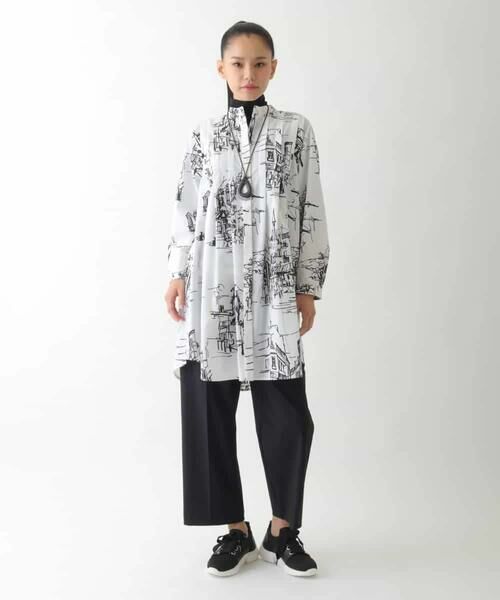 HIROKO BIS / ヒロコビス ショート・ハーフ・半端丈パンツ | 美シルエットプルオンパンツ /洗濯機で洗える | 詳細15