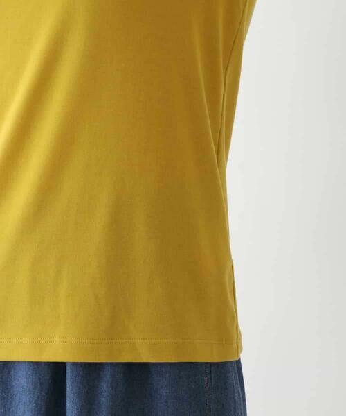 HIROKO BIS / ヒロコビス カットソー | 配色ラインハイネックインナートップ /洗える | 詳細6