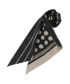 HIROKO BIS / ヒロコビス マフラー・ショール・スヌード・ストール | ドットストライプスカーフ