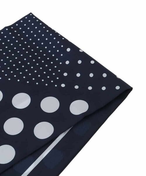 HIROKO BIS / ヒロコビス マフラー・ショール・スヌード・ストール | ドットストライプスカーフ | 詳細1