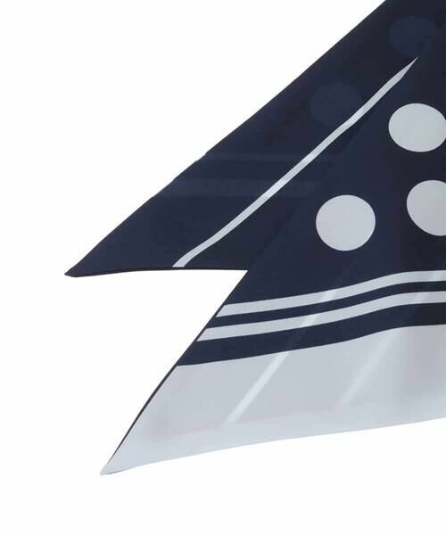 HIROKO BIS / ヒロコビス マフラー・ショール・スヌード・ストール | ドットストライプスカーフ | 詳細2