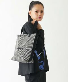 HIROKO BIS / ヒロコビス トートバッグ | ジオメトリックニットバッグ