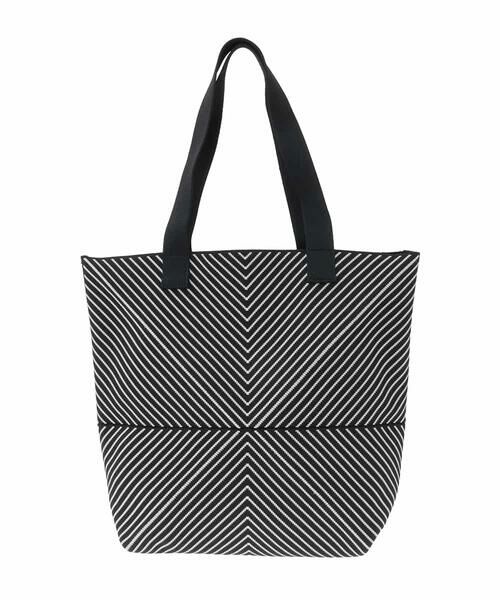 HIROKO BIS / ヒロコビス トートバッグ | ジオメトリックニットバッグ | 詳細11