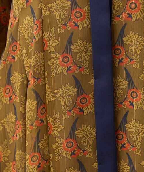 HIROKO BIS / ヒロコビス ロング・マキシ丈ワンピース | ボタニカルプリント楊柳ワンピース /洗える | 詳細9