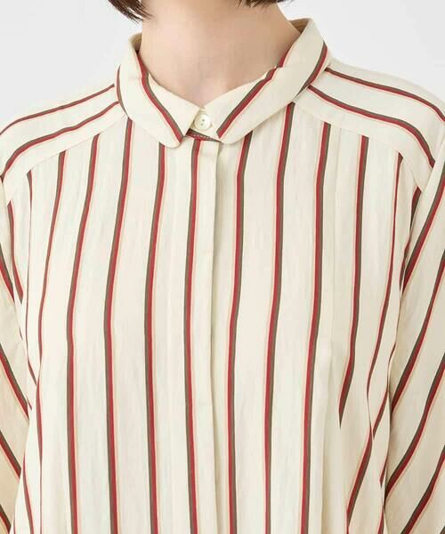 HIROKO BIS / ヒロコビス ロング・マキシ丈ワンピース | ストライプシャツワンピース | 詳細3