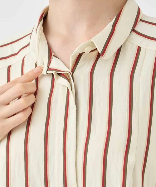 HIROKO BIS / ヒロコビス ロング・マキシ丈ワンピース | ストライプシャツワンピース | 詳細4