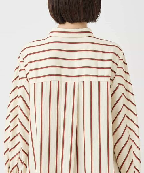 HIROKO BIS / ヒロコビス ロング・マキシ丈ワンピース | ストライプシャツワンピース | 詳細5