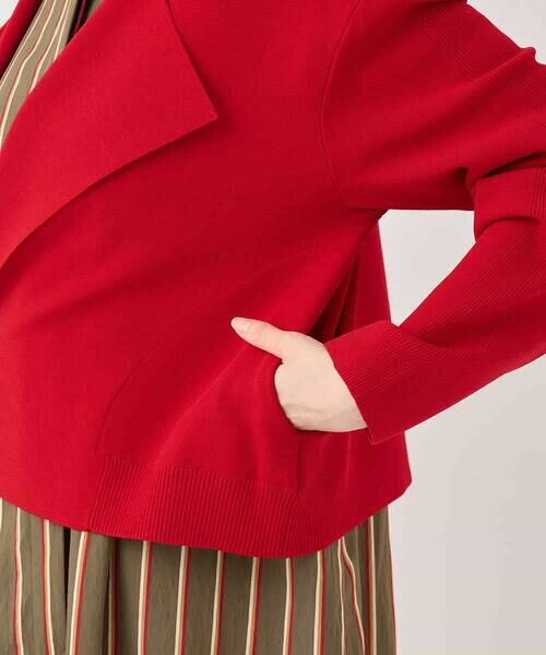 HIROKO BIS / ヒロコビス セットアップ | ミラノリブニットジャケット /洗える | 詳細7
