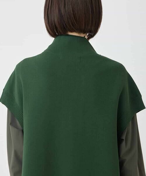 HIROKO BIS / ヒロコビス ベスト | ミラノリブニットベスト /洗える | 詳細4