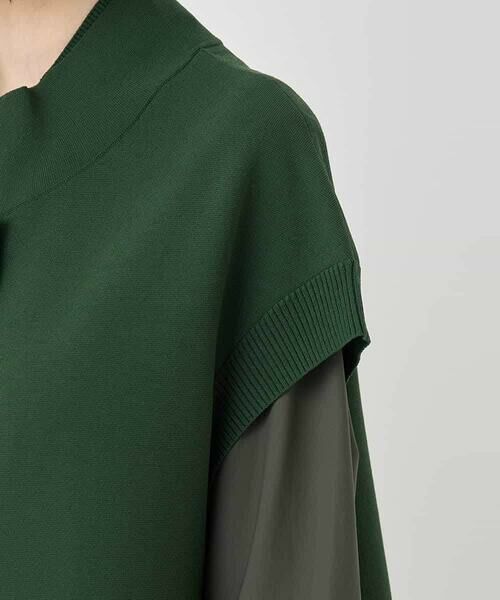 HIROKO BIS / ヒロコビス ベスト | ミラノリブニットベスト /洗える | 詳細6