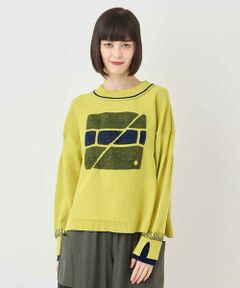 HIROKO BIS / ヒロコビス ニット・セーター | カラフルジャカードニットプルオーバー