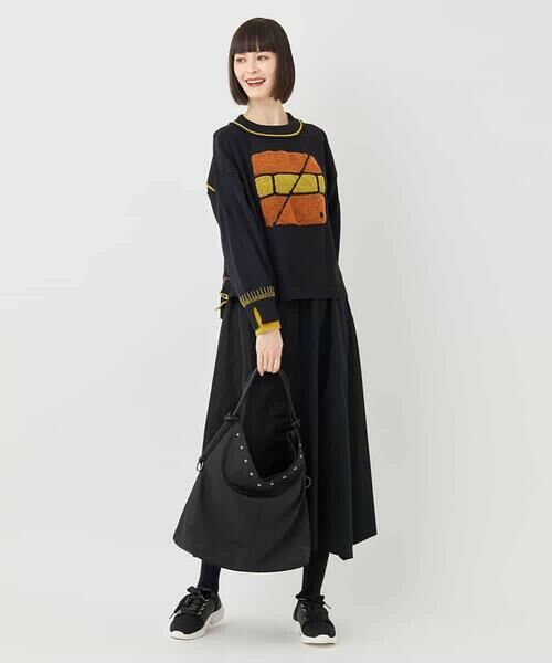 HIROKO BIS / ヒロコビス ニット・セーター | カラフルジャカードニットプルオーバー | 詳細17