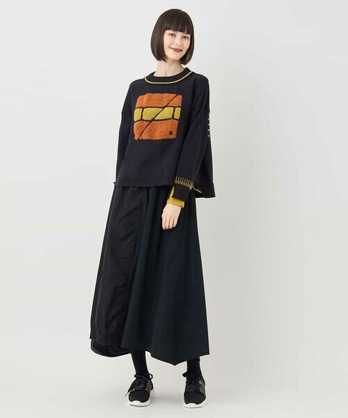 HIROKO BIS / ヒロコビス ニット・セーター | カラフルジャカードニットプルオーバー | 詳細19