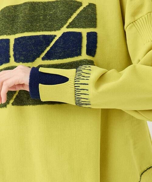 HIROKO BIS / ヒロコビス ニット・セーター | カラフルジャカードニットプルオーバー | 詳細5