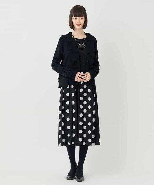 HIROKO BIS / ヒロコビス カーディガン・ボレロ | スカラップニットカーディガン | 詳細1