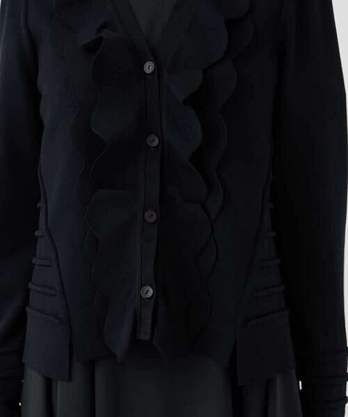 HIROKO BIS / ヒロコビス カーディガン・ボレロ | スカラップニットカーディガン | 詳細10