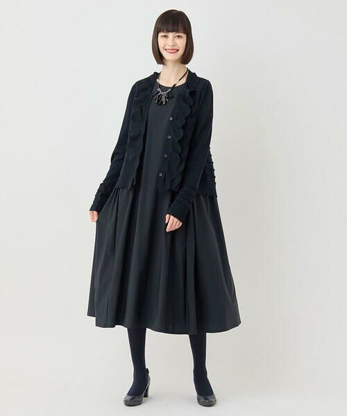 HIROKO BIS / ヒロコビス カーディガン・ボレロ | スカラップニットカーディガン | 詳細14