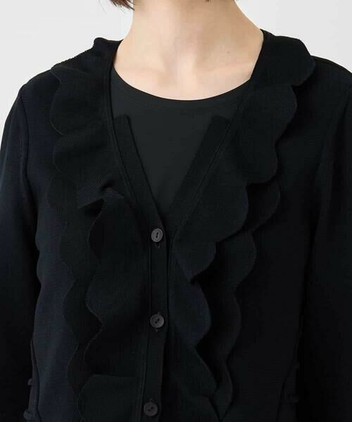 HIROKO BIS / ヒロコビス カーディガン・ボレロ | スカラップニットカーディガン | 詳細7