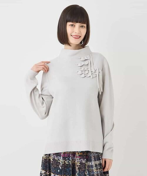 HIROKO BIS / ヒロコビス ニット・セーター | スカラップデザインニット | 詳細12