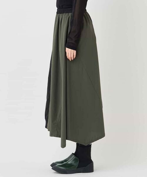HIROKO BIS / ヒロコビス ロング・マキシ丈スカート | メモリータフタフレアスカート /洗える | 詳細1