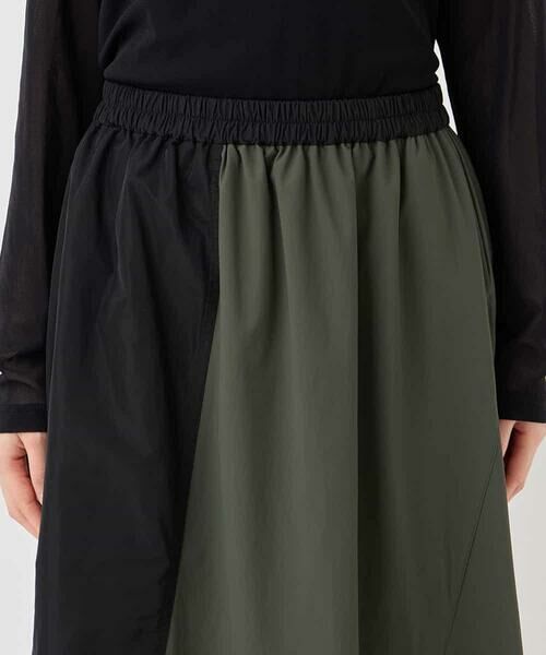 HIROKO BIS / ヒロコビス ロング・マキシ丈スカート | メモリータフタフレアスカート /洗える | 詳細3