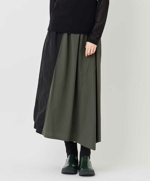 HIROKO BIS / ヒロコビス ロング・マキシ丈スカート | メモリータフタフレアスカート /洗える | 詳細6