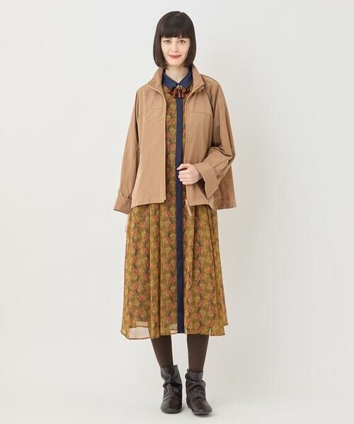 HIROKO BIS / ヒロコビス その他アウター | メモリータフタジップアップブルゾン /洗える | 詳細23