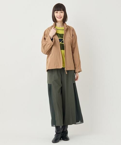 HIROKO BIS / ヒロコビス その他アウター | メモリータフタジップアップブルゾン /洗える | 詳細24