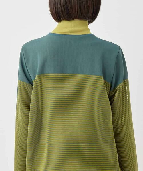 HIROKO BIS / ヒロコビス カーディガン・ボレロ | 配色ボーダーカーディガン /洗える | 詳細4