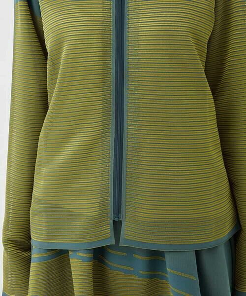 HIROKO BIS / ヒロコビス カーディガン・ボレロ | 配色ボーダーカーディガン /洗える | 詳細7