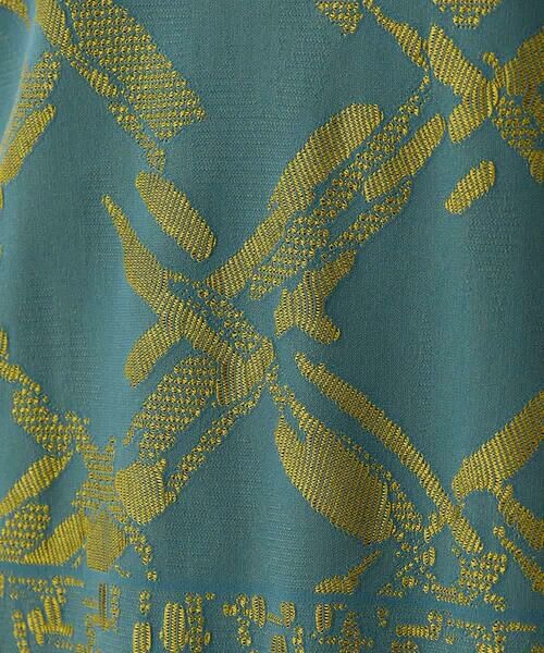 HIROKO BIS / ヒロコビス カットソー | 配色ジャカードプルオーバー /洗える | 詳細7