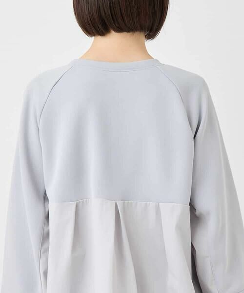 HIROKO BIS / ヒロコビス その他トップス | 異素材切り替えプルオーバー /洗える | 詳細4