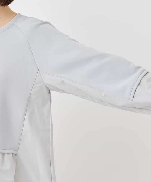 HIROKO BIS / ヒロコビス その他トップス | 異素材切り替えプルオーバー /洗える | 詳細5