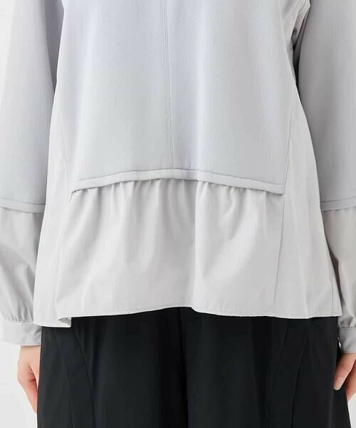 HIROKO BIS / ヒロコビス その他トップス | 異素材切り替えプルオーバー /洗える | 詳細7