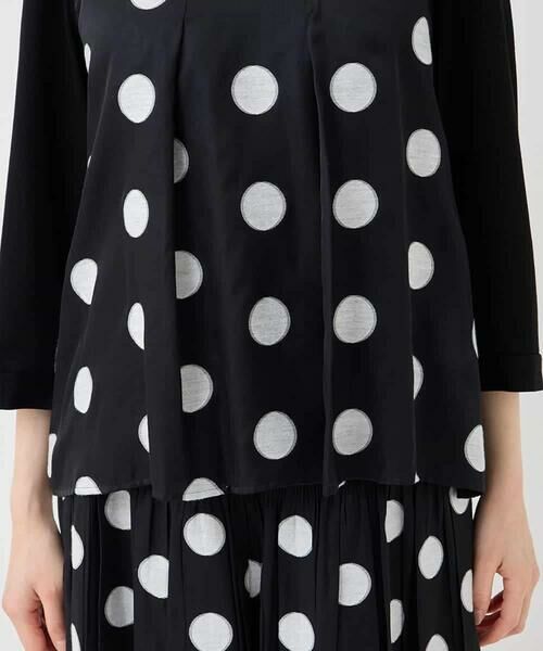 HIROKO BIS / ヒロコビス カットソー | ドットジャカードカットソー | 詳細6