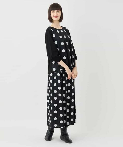 HIROKO BIS / ヒロコビス カットソー | ドットジャカードカットソー | 詳細9