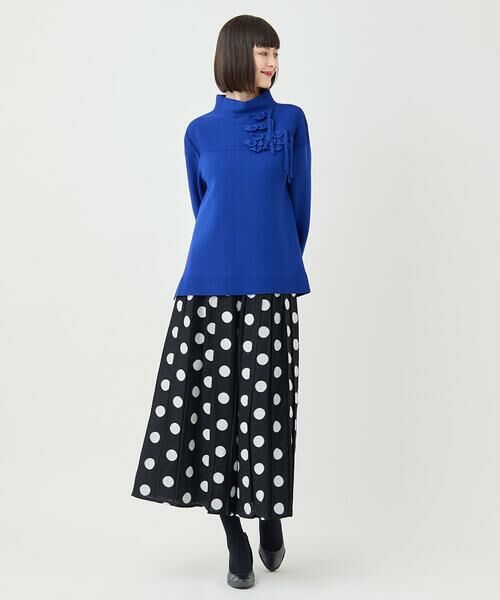 HIROKO BIS / ヒロコビス その他パンツ | ドットジャカードパンツ | 詳細7