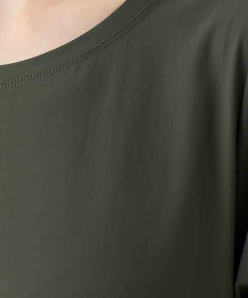 HIROKO BIS / ヒロコビス ロング・マキシ丈ワンピース | 七分丈ナイロンフレアワンピース /洗える | 詳細5