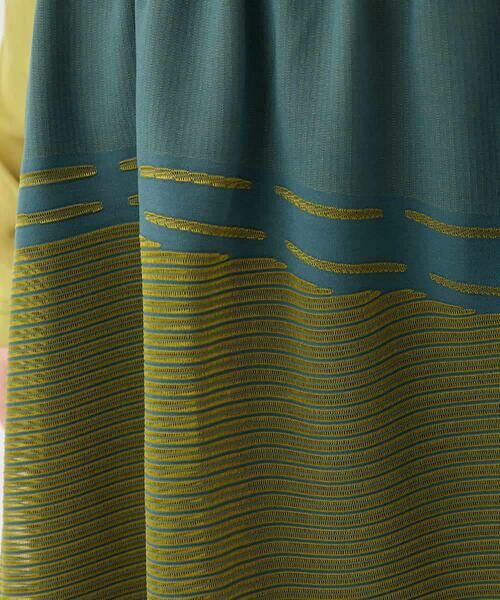 HIROKO BIS / ヒロコビス ロング・マキシ丈スカート | 配色ボーダースカート /洗える | 詳細5