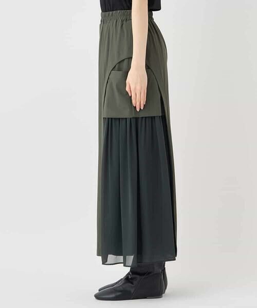 HIROKO BIS / ヒロコビス その他パンツ | ナイロンフレアパンツ /洗える | 詳細1