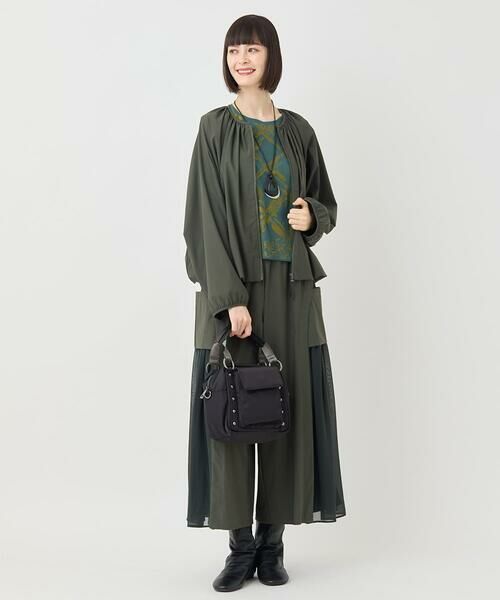 HIROKO BIS / ヒロコビス その他パンツ | ナイロンフレアパンツ /洗える | 詳細13