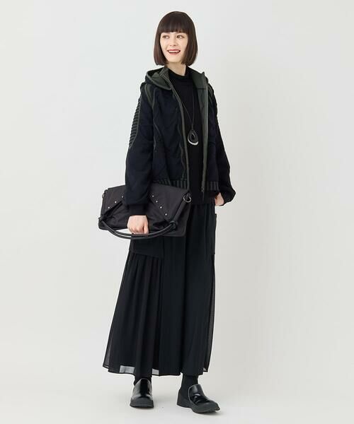 HIROKO BIS / ヒロコビス その他パンツ | ナイロンフレアパンツ /洗える | 詳細14